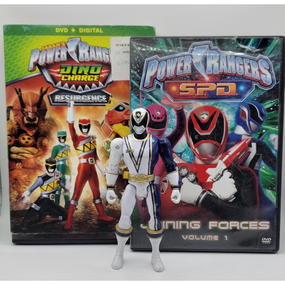 Power Rangers SPD: Joining Forces Vol. 1 & Dino Charge Resurgence Omega Figure